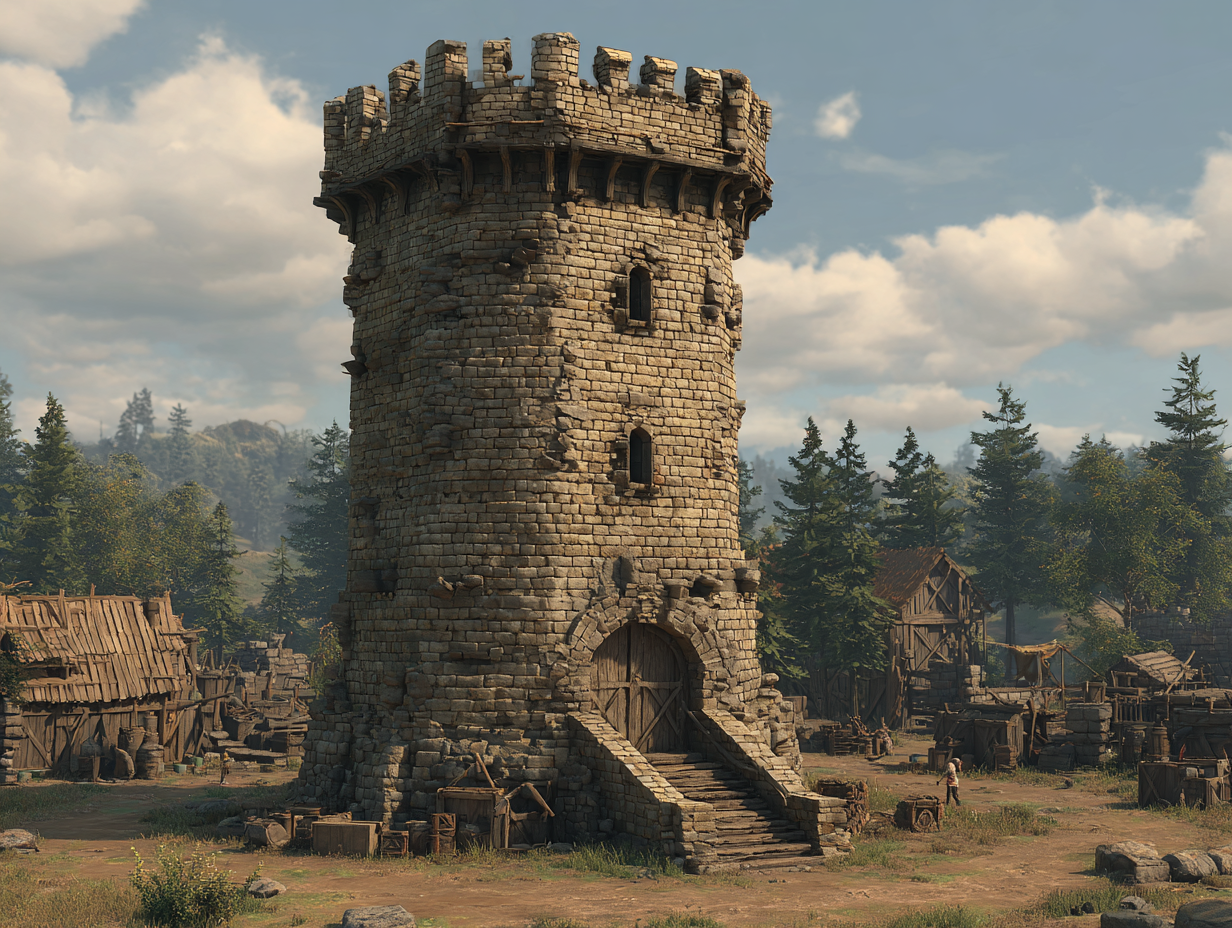 Tower of Burne and Rufus showcase portrait